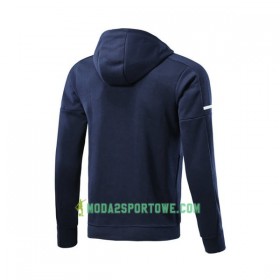 FC Bayern Monachium Kurtka Treningowa Kapturem 2017-18 Niebieski